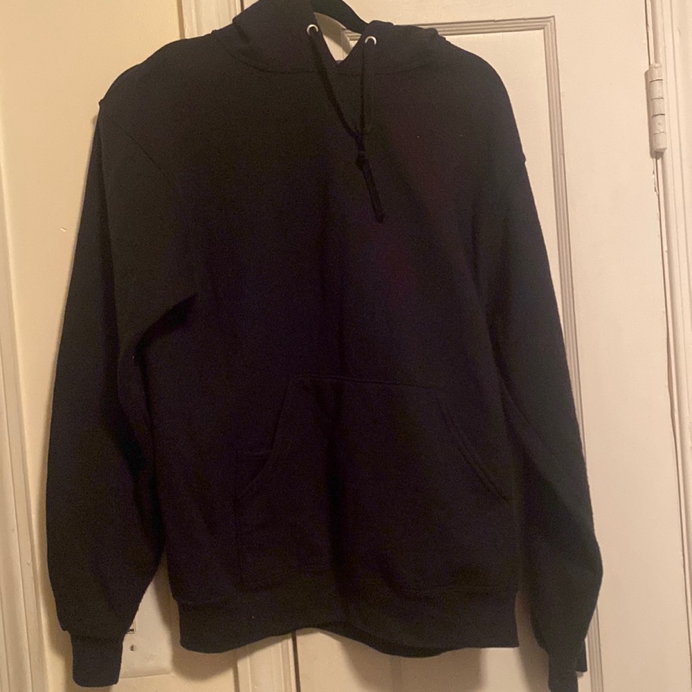 Fruit of the looms Plain Black Hoodie